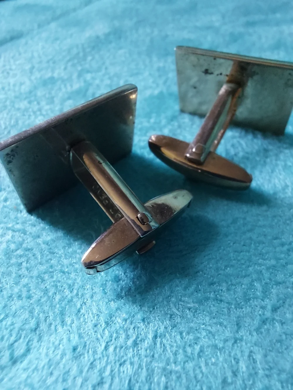 Freemason Cufflinks, Lot of Two Pairs, Brands Hickock & Foster Goldtone, Vintage